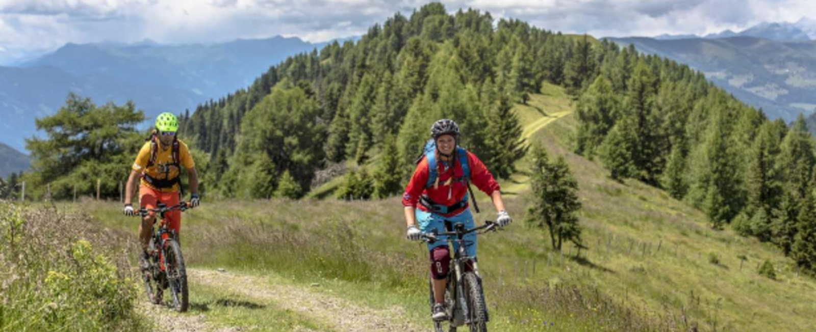 Biken mit der Familie © MBN Tourismus