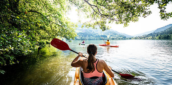 Vielfältiges Wassersportangebot am Brennsee  © Gert Perauer_MBN Tourismus