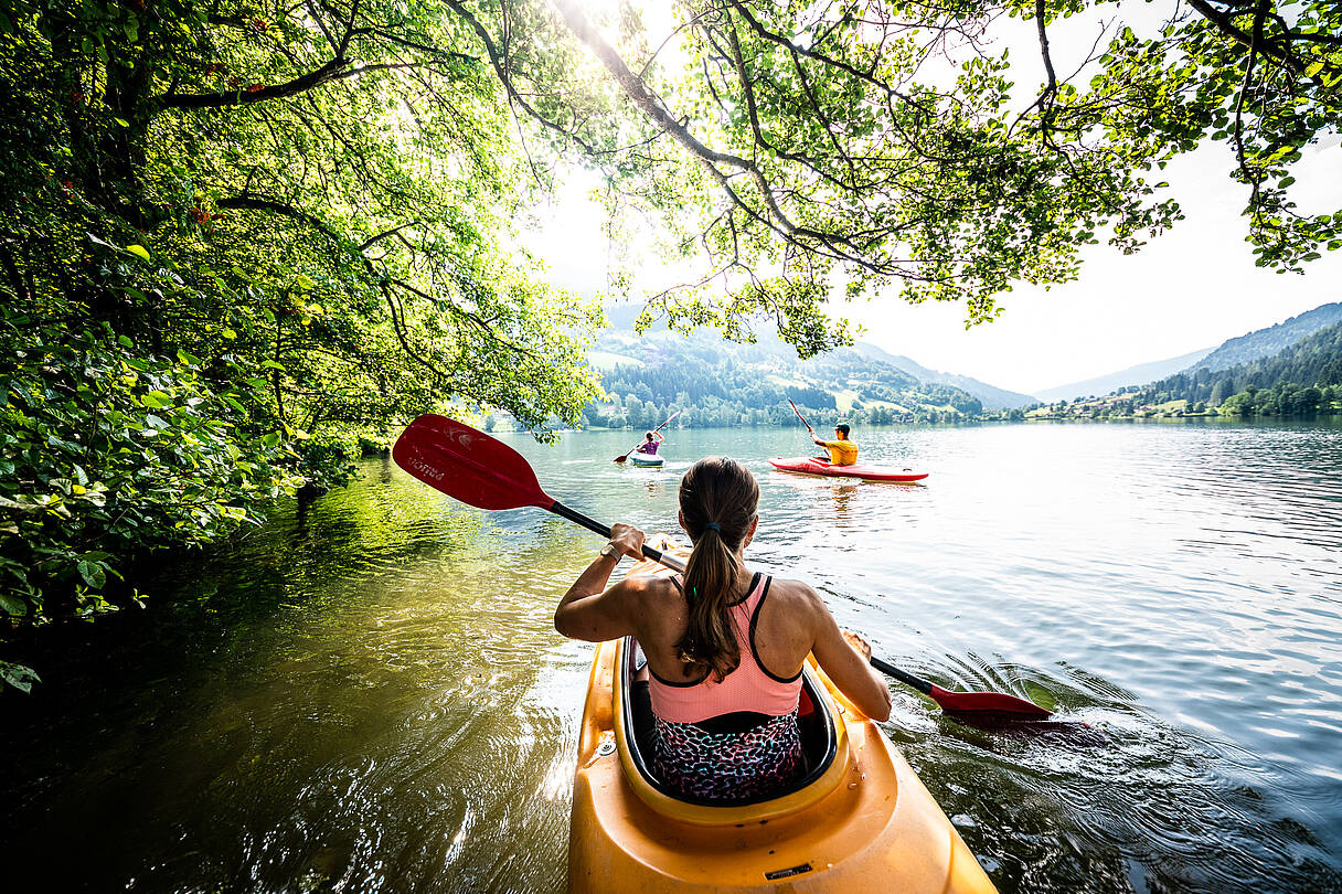 Vielfältiges Wassersportangebot am Brennsee  © Gert Perauer_MBN Tourismus