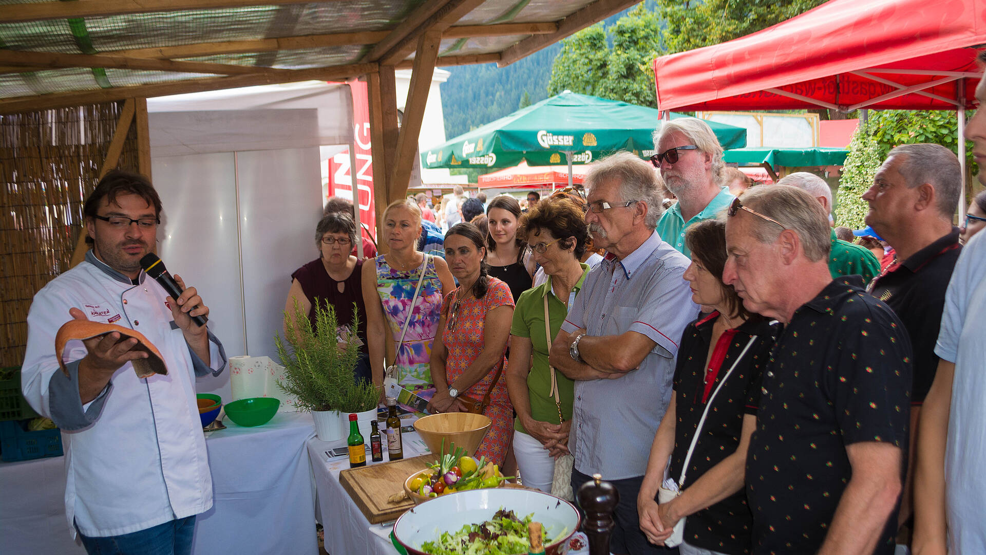 Marco Krainer am Fischfest in Feld am See © Michael Plakolb