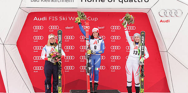 Weltcup Bad Kleinkirchheim - Siegerehrung © Mathias Praegant