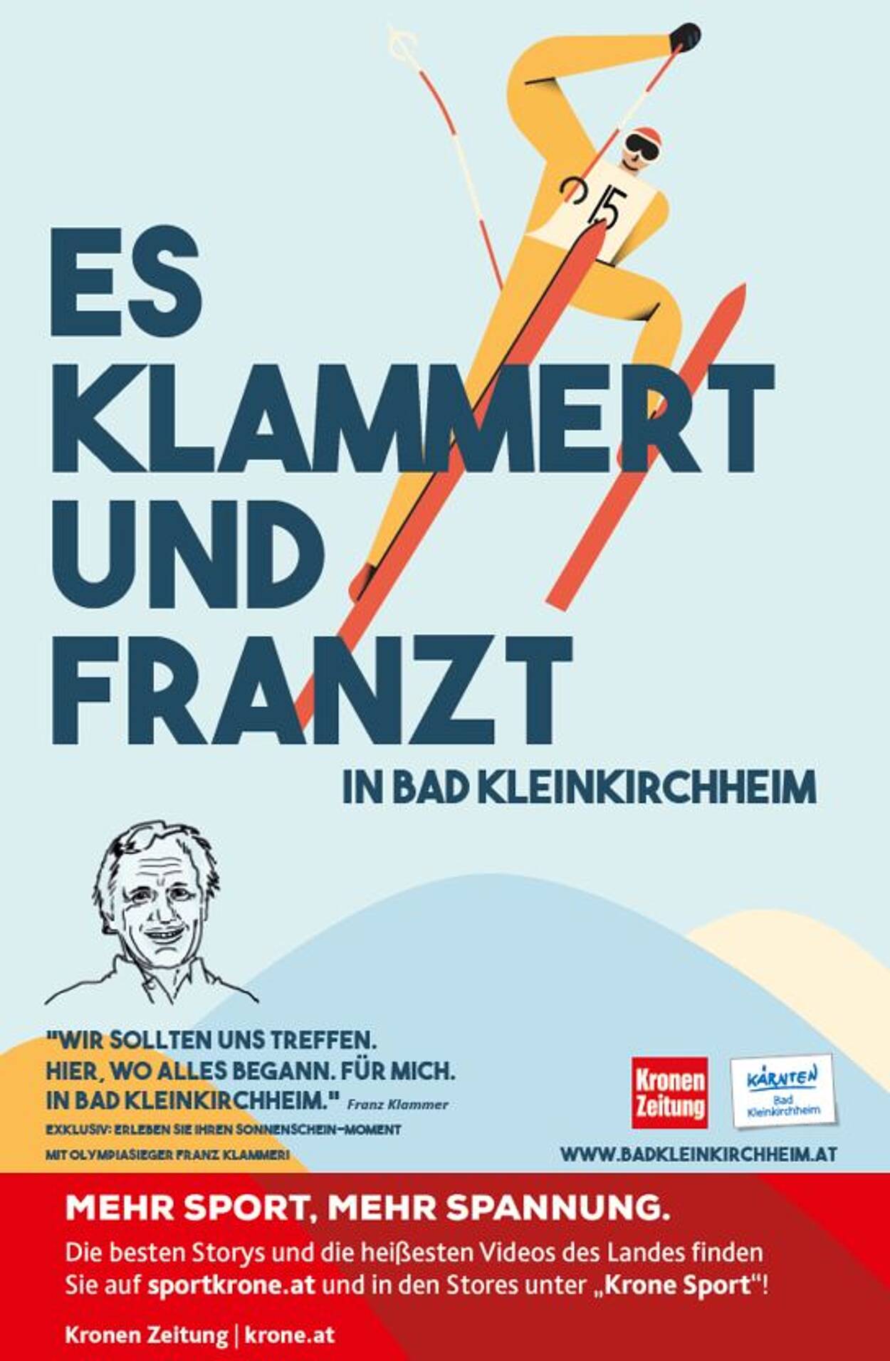 Es franzt und klammert für Krone  © MBN Tourismus