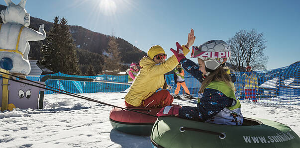 Bob fahren im Winter © Krainer Wulschnig