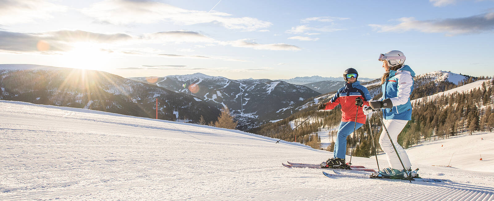 Bad Kleinkirchheim Ski: Sonnenskilauf auf der Südseite der Alpen © Franz Gerdl_MBN Tourismus