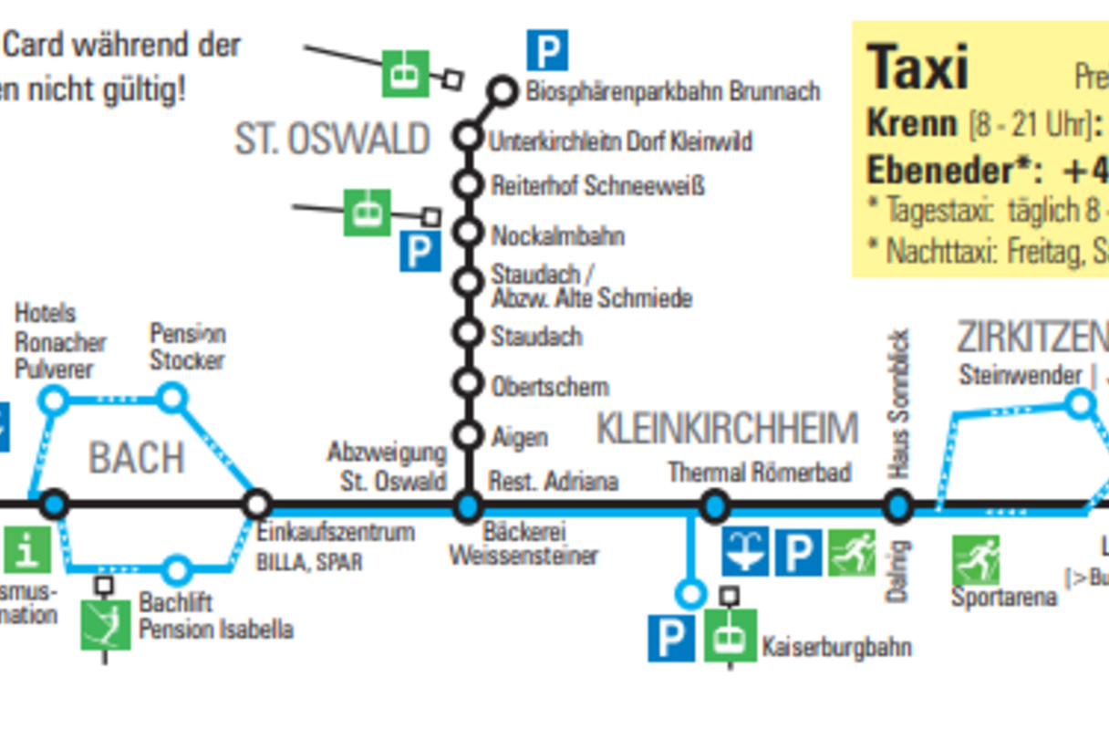 Skibus Bad Kleinkirchheim