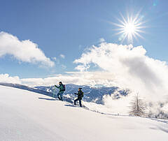 Schönste Schneeschuhwander-Routen Bad Kleinkirchheim© Mathias_Praegant_MBN Tourismus